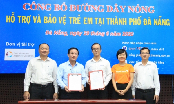 Đà Nẵng: Công bố đường dây nóng hỗ trợ bảo vệ trẻ em 